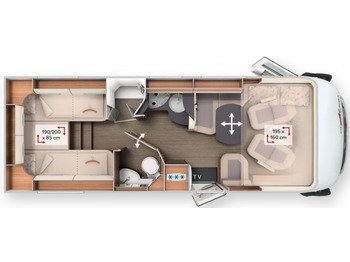 Autocaravana integral CARTHAGO