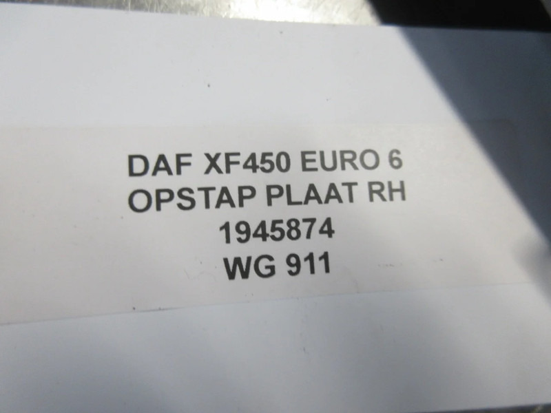 Cabina e interior para Camión DAF XF450 1945874 OPSTAP PLAAT RH EURO 6: foto 3