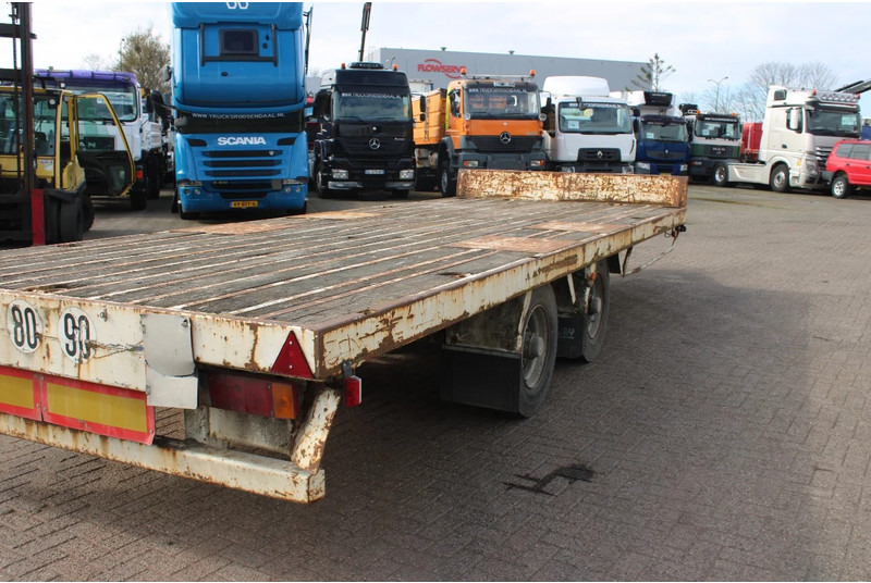 Remolque plataforma/ Caja abierta Castera 2 axle + 4 in stock: foto 3