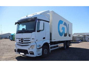 Camión caja cerrada MERCEDES-BENZ Actros 2551