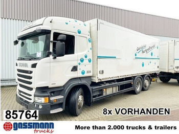 Camión caja cerrada SCANIA R 450