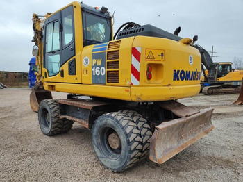 Excavadora de ruedas KOMATSU PW160