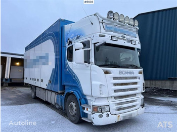 Camión caja cerrada SCANIA R 420