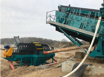 Cribadora PowerScreen Chieftain 1700 + Dewaterer WASHPLANT: foto 5