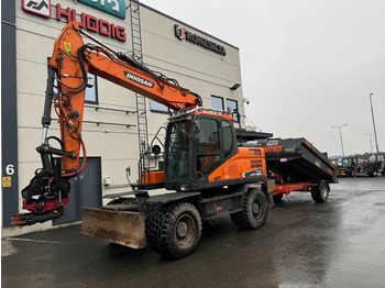 Excavadora de ruedas Doosan DX160W-5 KÄRRY, PYÖRITTÄJÄ YM.: foto 2