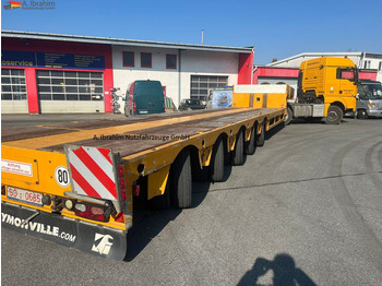 Semirremolque góndola rebajadas para transporte de equipos pesados Faymonville 5-A Ausziehbar bis 25m Deutsche Zulassung: foto 5