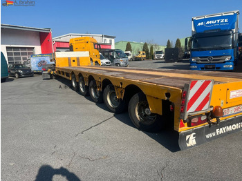 Semirremolque góndola rebajadas para transporte de equipos pesados Faymonville 5-A Ausziehbar bis 25m Deutsche Zulassung: foto 4