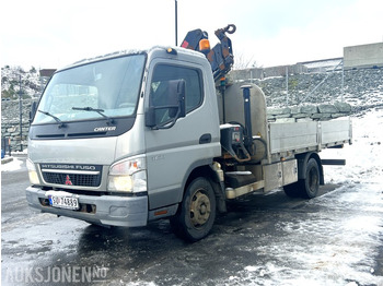 Leasing de  2009 Fuso Canter kranbil - HIAB 055 D-2 Hiduo kran m/fjernkontroll 2009 Fuso Canter kranbil - HIAB 055 D-2 Hiduo kran m/fjernkontroll: foto 1