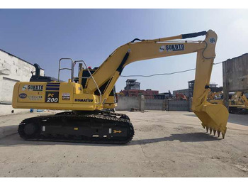 Excavadora de cadenas High quality Construction Machinery 200-8 used excavator komatsu japanese in Shanghai for sale: foto 5