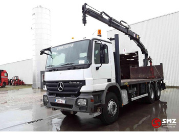 Camión caja abierta, Camión grúa Mercedes-Benz Actros 2632 Hiab 144 bs2+remote: foto 4