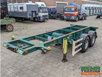 Semirremolque portacontenedore/ Intercambiable Renders ROC 12.18 20FT Drumbrakes - Steel Suspension - 3260KG - 20 Units in Stock (O1982): foto 4