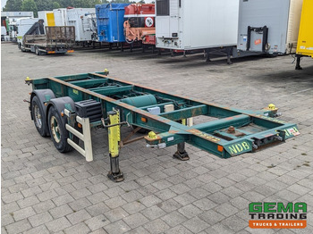 Semirremolque portacontenedore/ Intercambiable Renders ROC 12.18 20FT Drumbrakes - Steel Suspension - 3260KG - 20 Units in Stock (O1982): foto 3