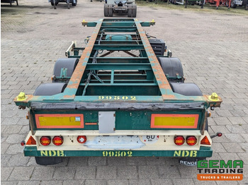 Semirremolque portacontenedore/ Intercambiable Renders ROC 12.18 20FT Drumbrakes - Steel Suspension - 3260KG - 20 Units in Stock (O1982): foto 5