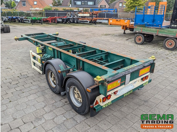 Semirremolque portacontenedore/ Intercambiable Renders ROC 12.18 20FT Drumbrakes - Steel Suspension - 3260KG - 20 Units in Stock (O1982): foto 2