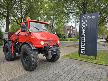 Camión grúa UNIMOG