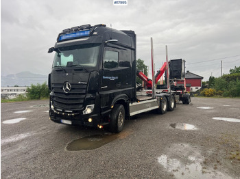 Camión forestal MERCEDES-BENZ Actros