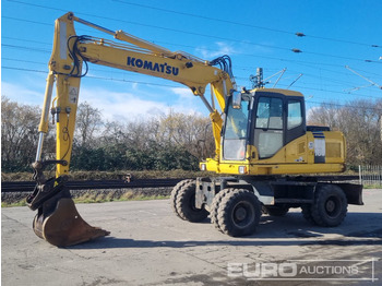 Excavadora de ruedas KOMATSU PW160