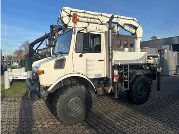 Camión grúa UNIMOG