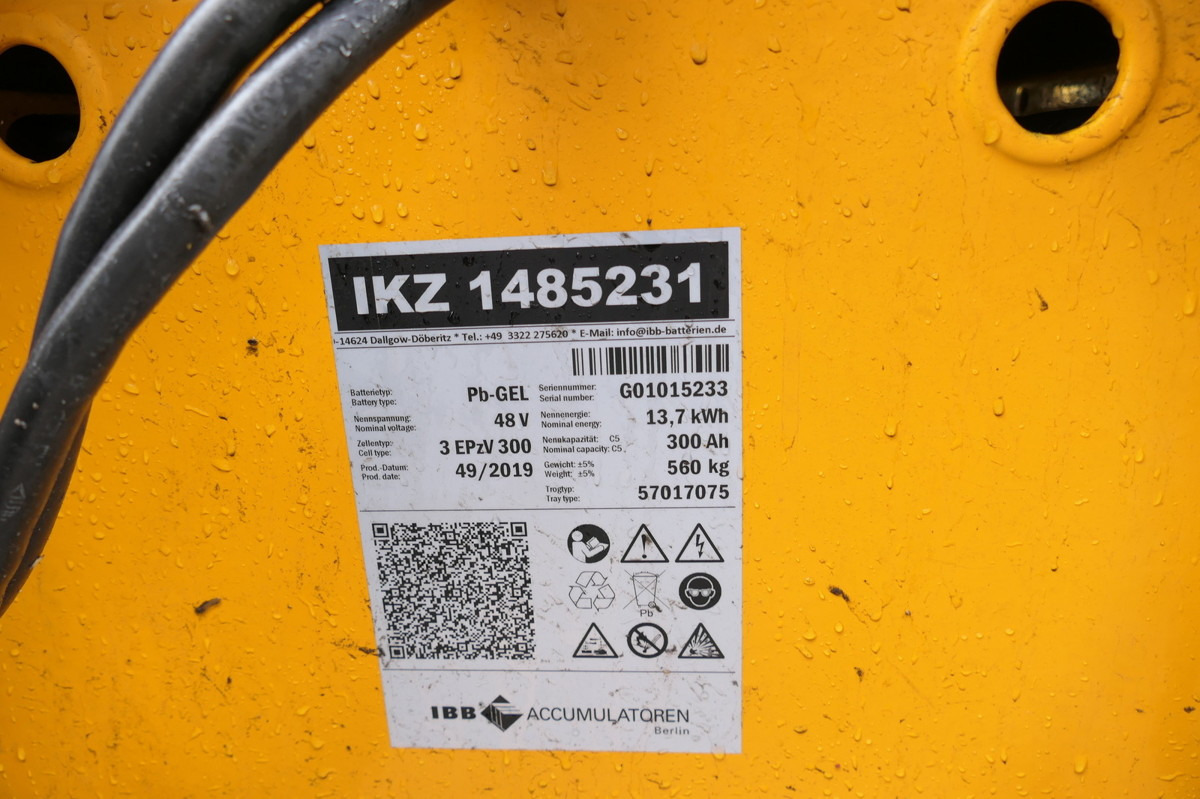 Remolcadora LINDE P 60 Z Schlepper Batterie 49/2019 3-Rad: foto 11