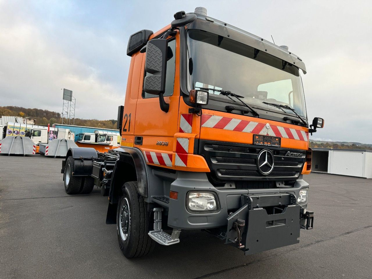 Camión volquete Mercedes-Benz Actros 2036 4x4 DautelWechselsystem Winterdienst Mercedes-Benz Actros 2036 4x4 DautelWechselsystem Winterdienst: foto 10