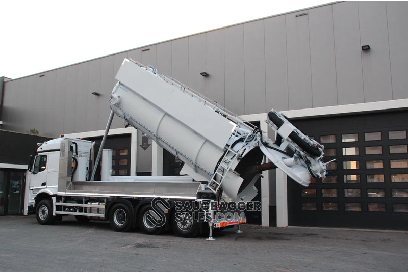 Limpieza de alcantarillado Mercedes-Benz Arocs Amphitec Vortex 11000 Saugbagger: foto 10