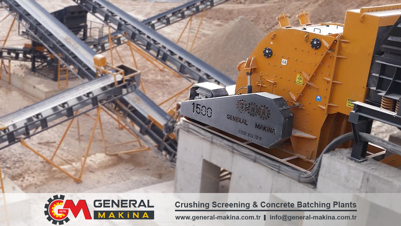 Trituradora de impacto nuevo General Makina Primary Impact Crusher 500 TPH: foto 12