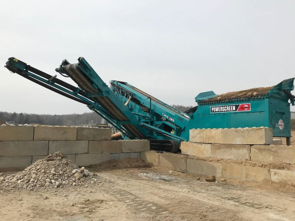 Cribadora PowerScreen Chieftain 1700 + Dewaterer WASHPLANT: foto 7