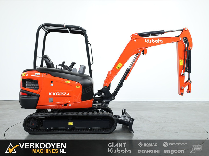 Miniexcavadora Kubota KX027-4 Hi Spec Canopy: foto 6