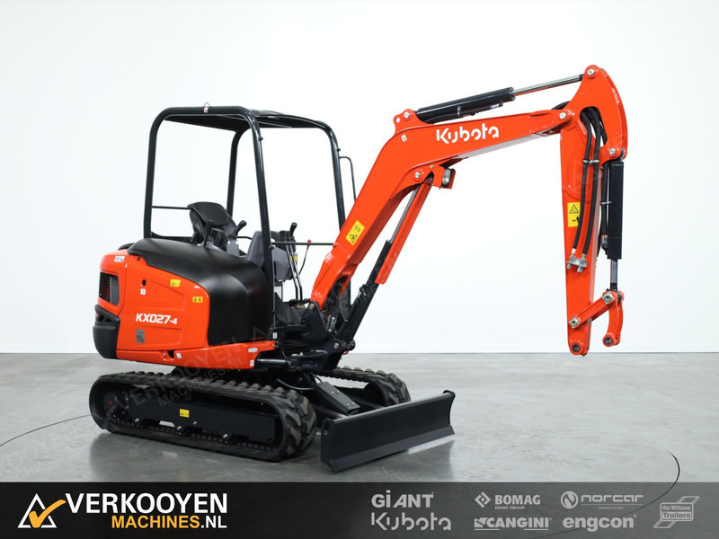 Miniexcavadora Kubota KX027-4 Hi Spec Canopy: foto 7