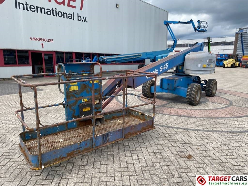 Plataforma telescopica Genie S-45 Telescopic 4x4 Diesel Boom Work Lift 1572cm: foto 19