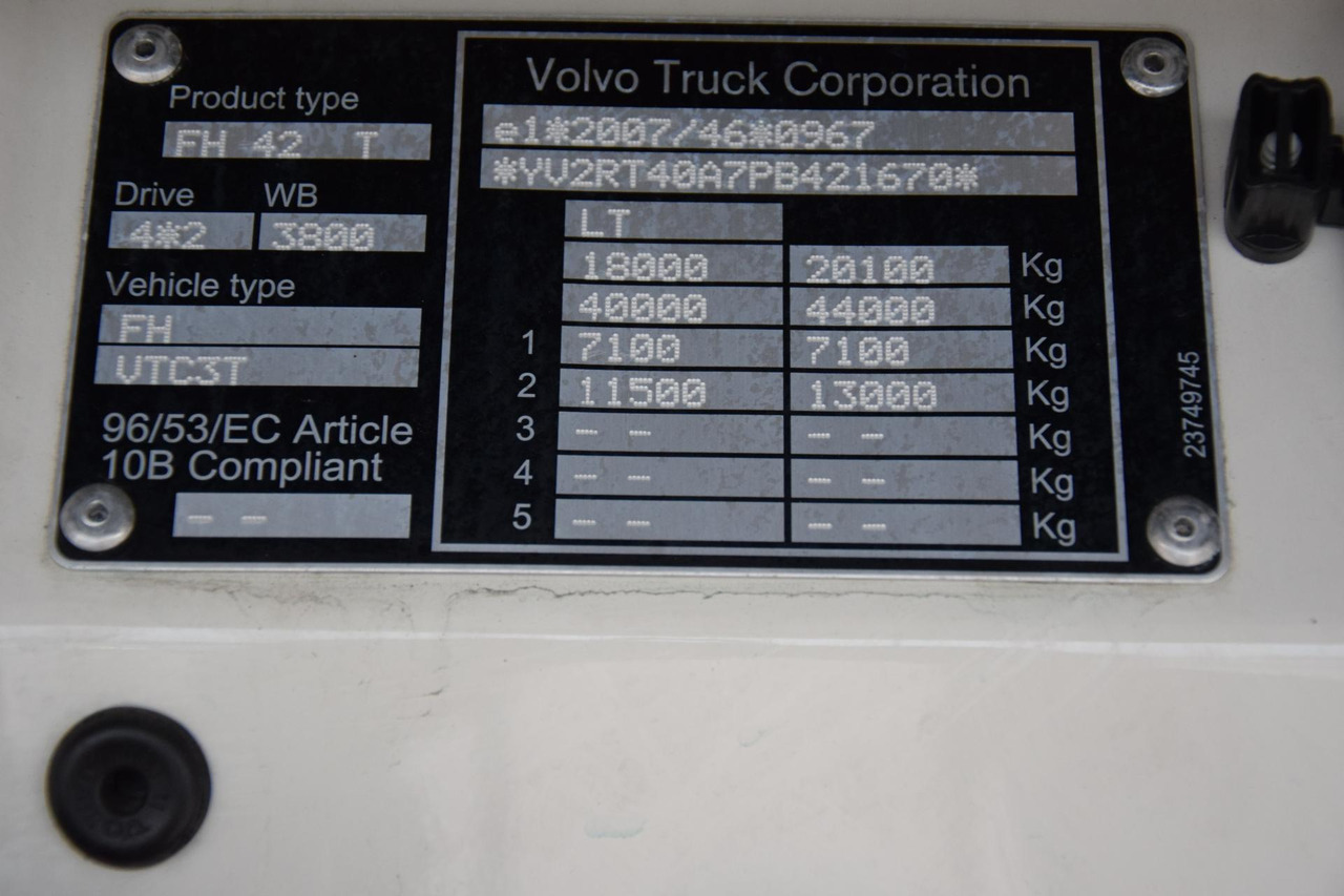 Cabeza tractora Volvo FH 500 Globetrotter XL: foto 17