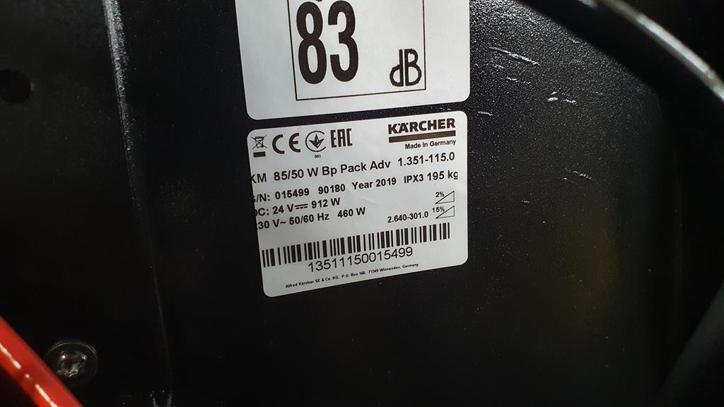 Leasing de KÄRCHER KM 85/50 W Bp Accu KÄRCHER KM 85/50 W Bp Accu: foto 11