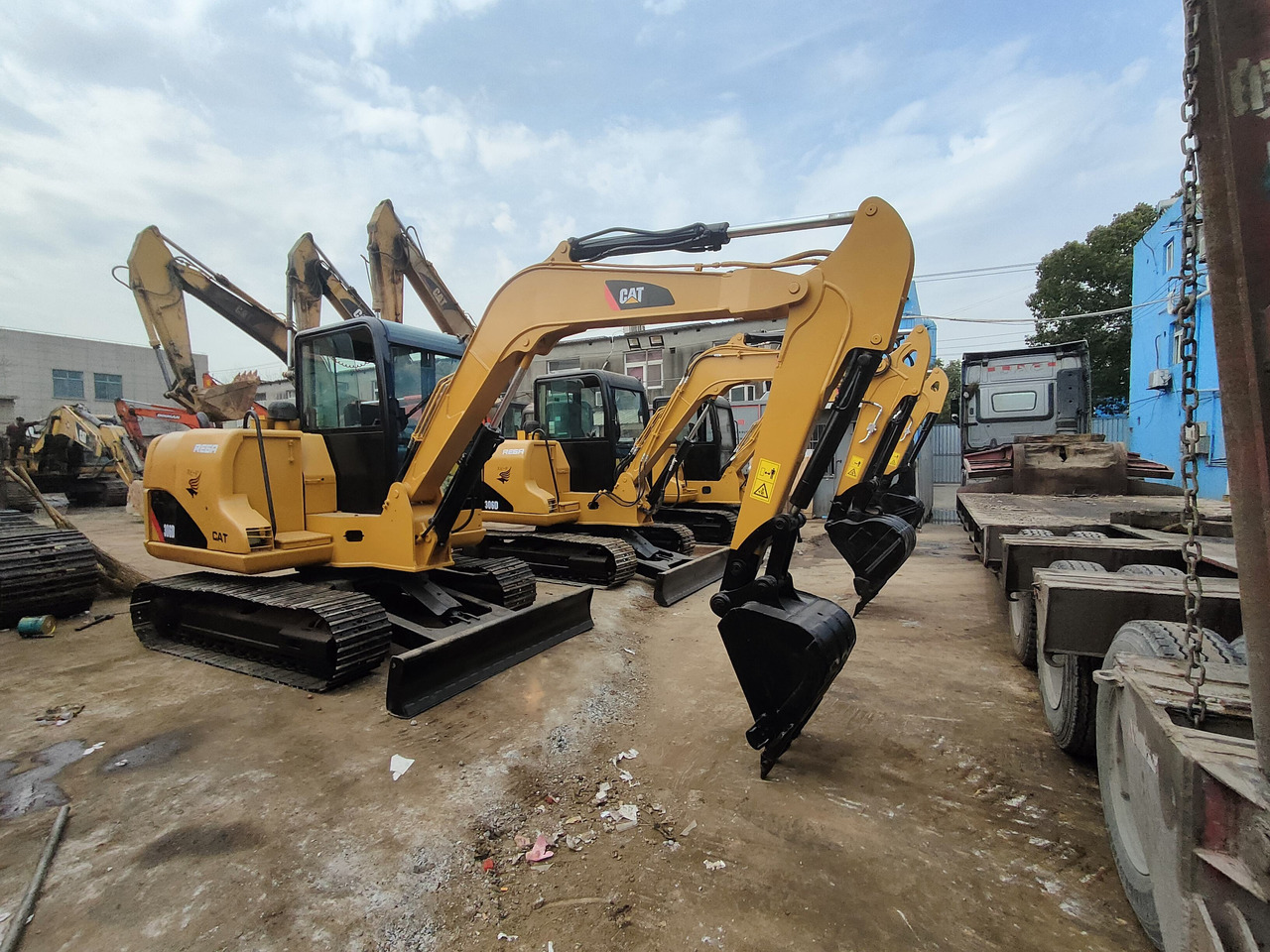 Excavadora de cadenas Used Mini cat 306 excavator 6tons excavator on sale: foto 7