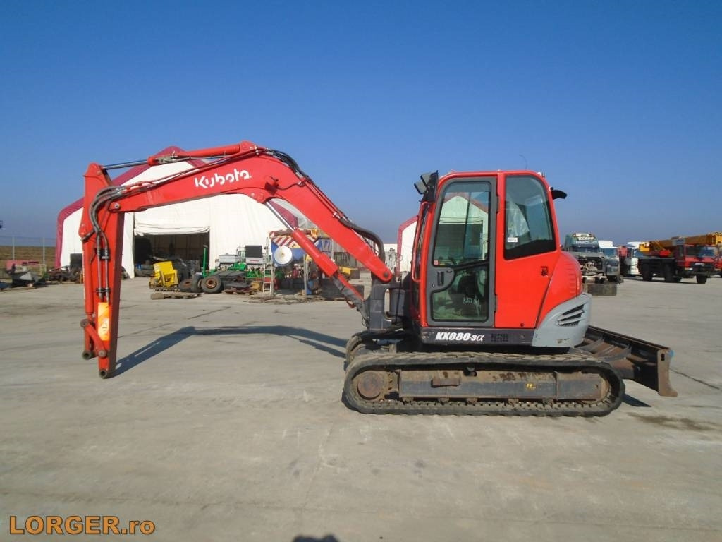 Excavadora de cadenas Kubota KX 080-3: foto 7