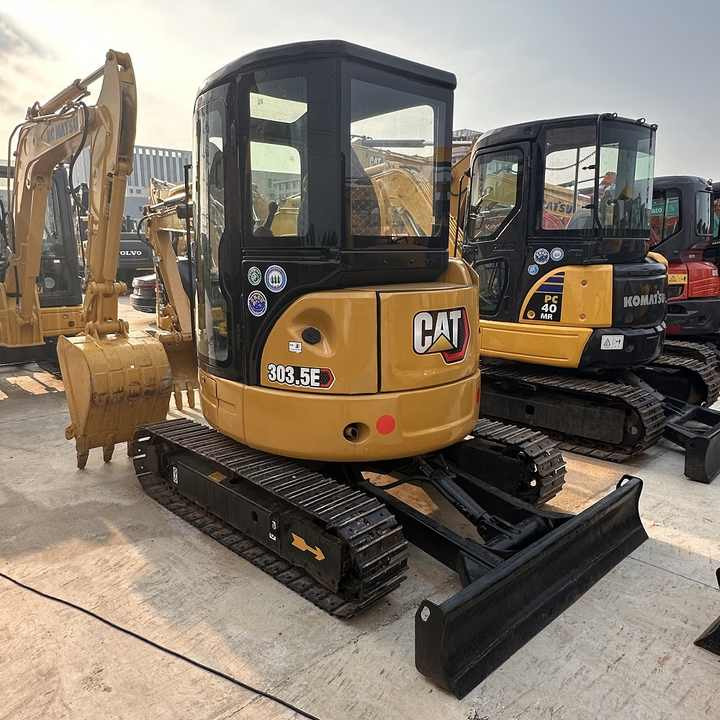 Excavadora de cadenas Good condition Used original Japan CAT 303.5e excavator Caterpillar crawler small excavator for sale: foto 6