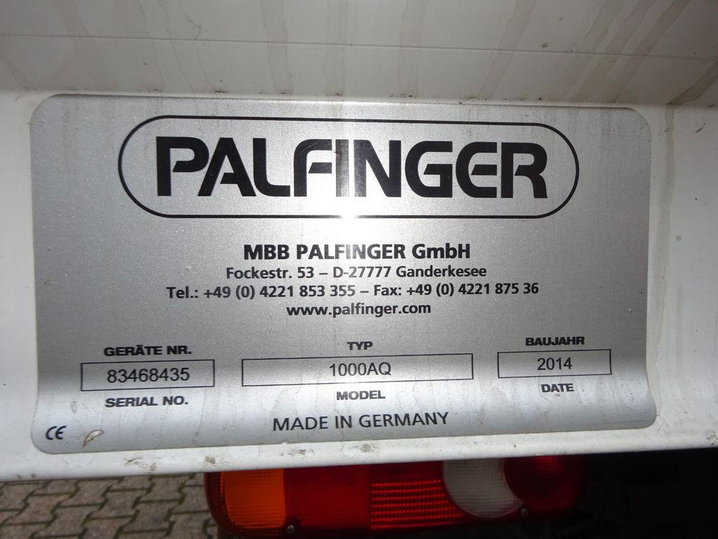 Furgoneta caja cerrada DAF LF 220 Koffer mit Palfinger LBW 4x2: foto 10