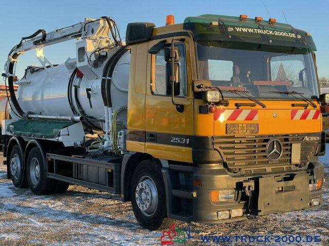 Leasing de Mercedes-Benz 2631 Assmann Hochdruck Saugspüler 9000 l. Tank Mercedes-Benz 2631 Assmann Hochdruck Saugspüler 9000 l. Tank: foto 14