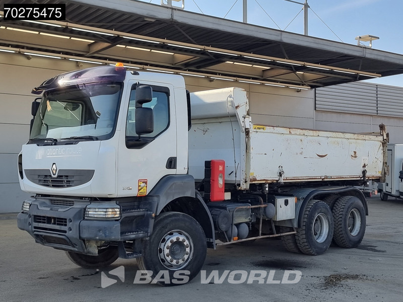 Camión volquete Renault Kerax 370 6X4 11m3 Marrel tipper Steelsuspension Big-Axle Euro 4: foto 6