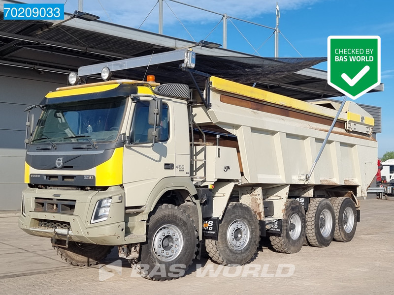 Camión volquete Volvo FMX 460 10X4 33m3 55T payload Hydr. Pusher Euro6: foto 1