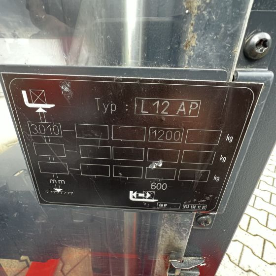 Apilador Linde L12AP (133): foto 15