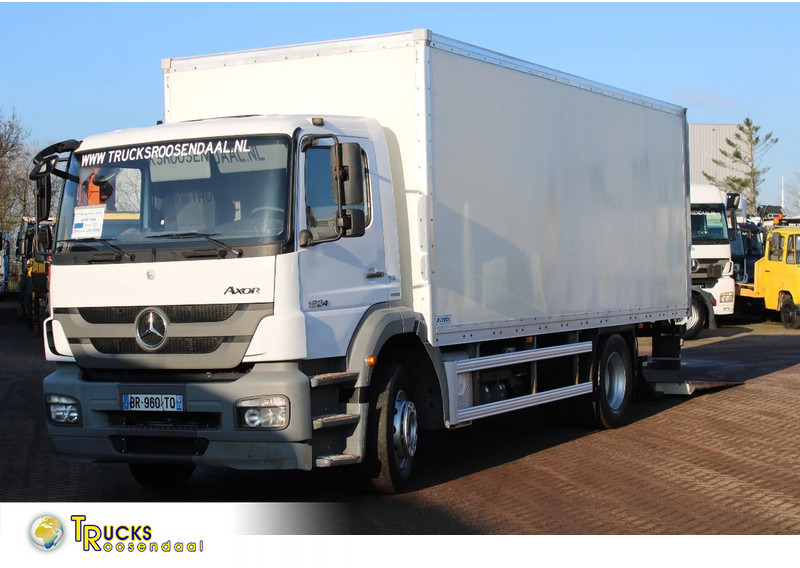 Camión caja cerrada Mercedes-Benz Axor 1824 + EURO 5: foto 1