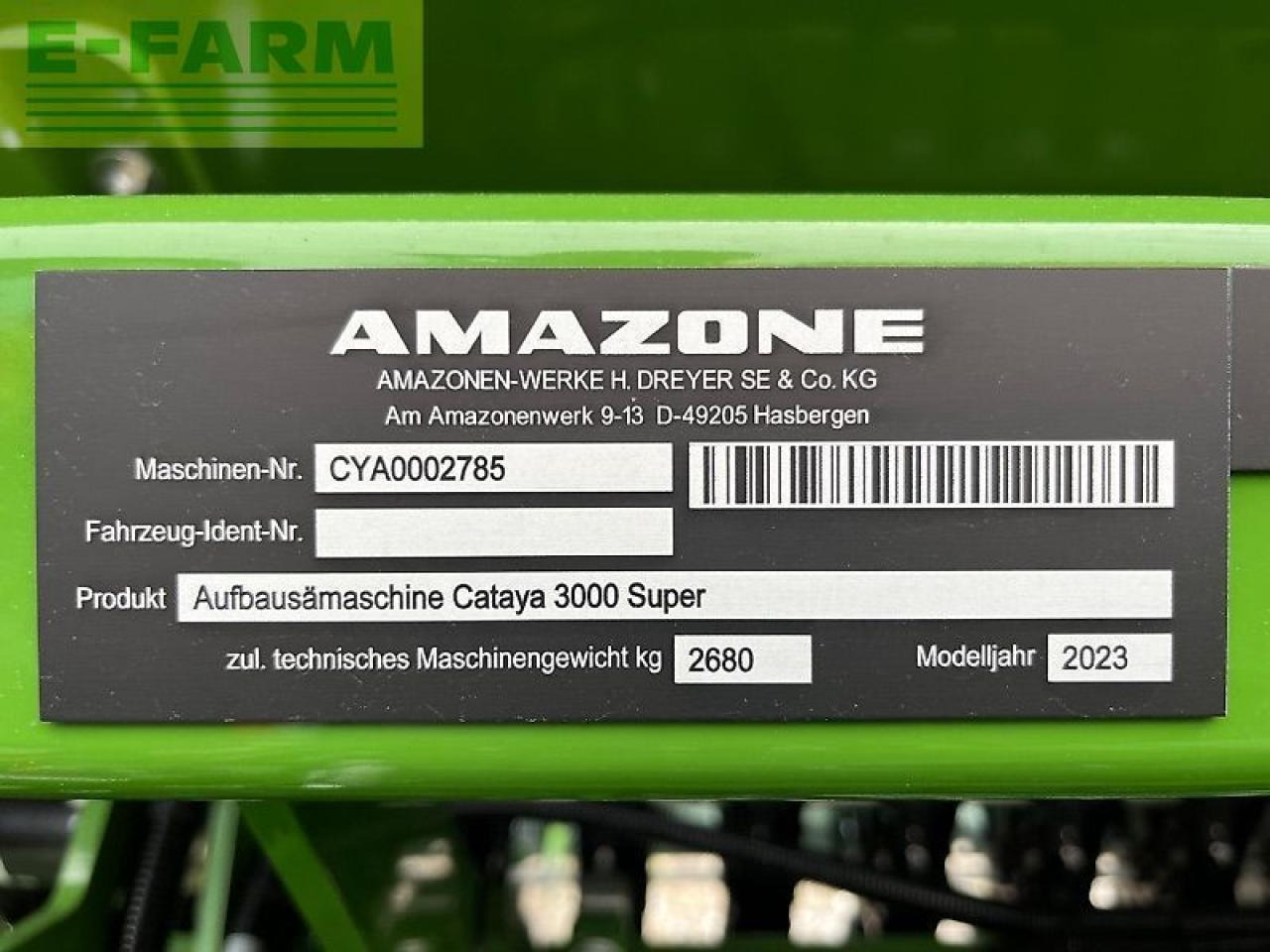 Sembradora Amazone cataya 3000 super: foto 6