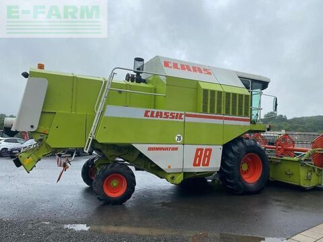 Cosechadora de granos CLAAS dominator 88: foto 7