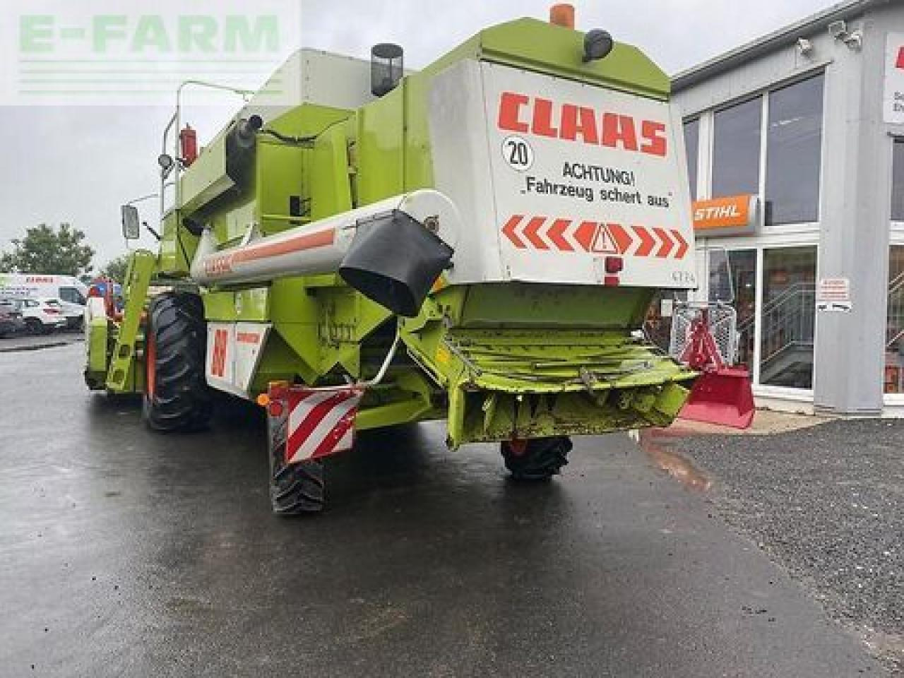 Cosechadora de granos CLAAS dominator 88: foto 6