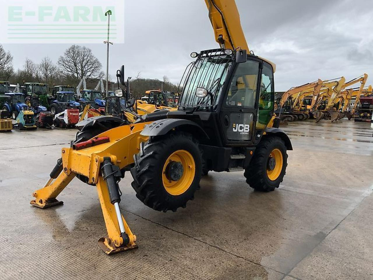 Manipulador telescópico JCB 535-125 hi viz telehandler (st22436): foto 14