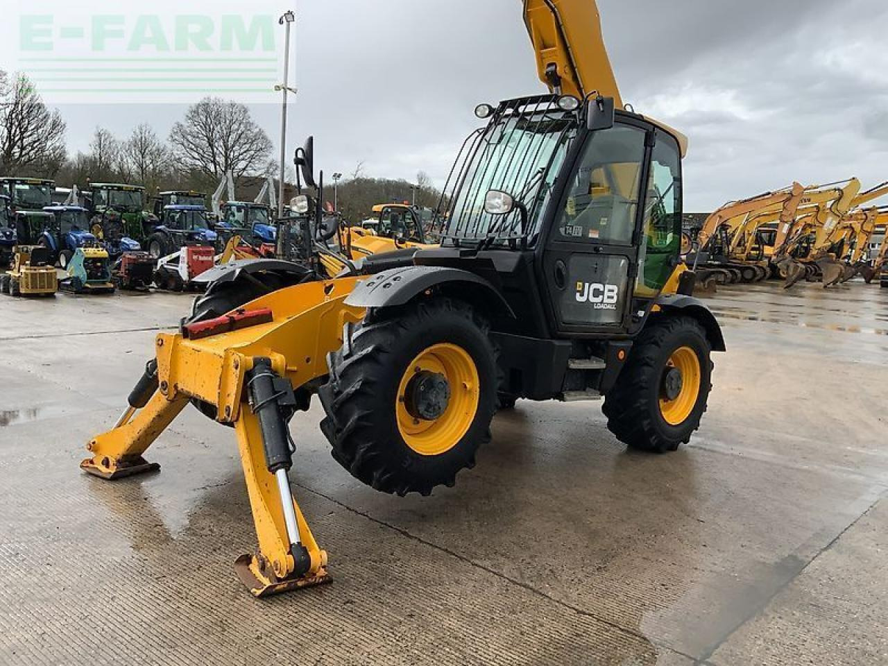 Manipulador telescópico JCB 535-125 hi viz telehandler (st22436): foto 15