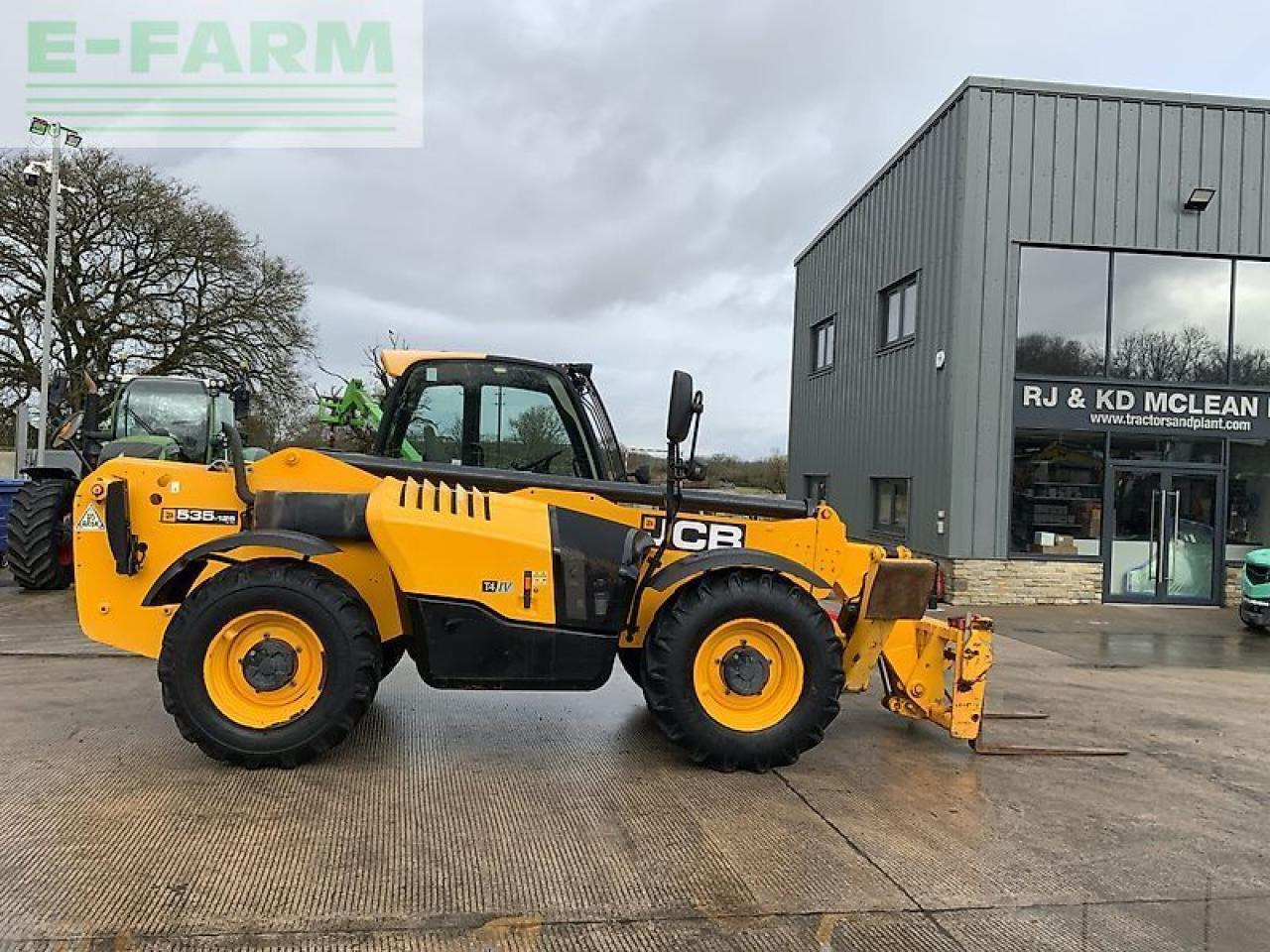 Manipulador telescópico JCB 535-125 hi viz telehandler (st22436): foto 9