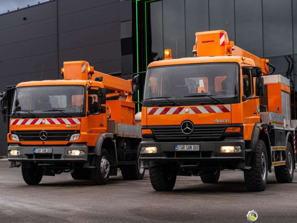 Camión con plataforma elevadora nuevo Mercedes-Benz  ATEGO 1018 WUMAG WT 170 Platform Lift 17m: foto 10