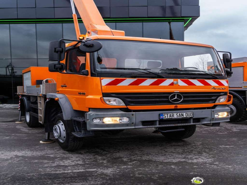 Camión con plataforma elevadora nuevo Mercedes-Benz  ATEGO 1018 WUMAG WT 170 Platform Lift 17m: foto 12