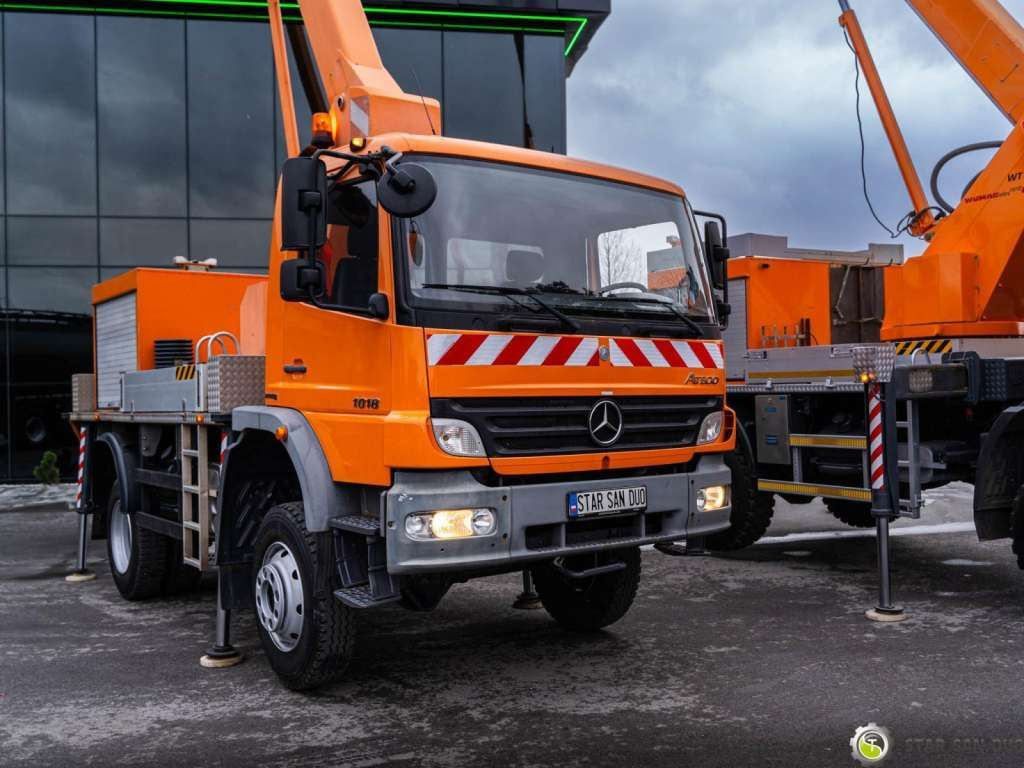 Camión con plataforma elevadora nuevo Mercedes-Benz  ATEGO 1018 WUMAG WT 170 Platform Lift 17m: foto 8